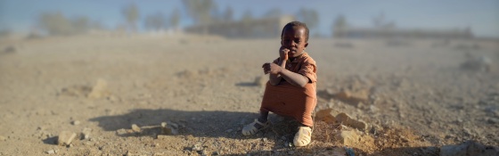 Image of child in Ethiopia