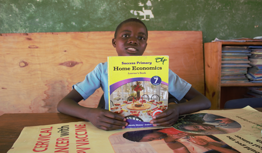 Veronica, 14, attends Mkanire Primary School, one of the schools receiving Mary’s Meals