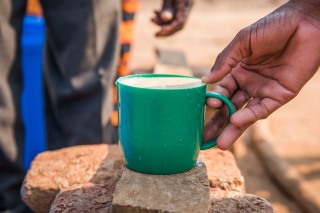 Mug of nutritious Marys Meals