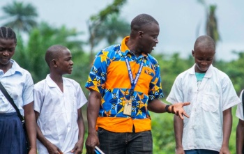 Daniel from Liberia finding hope with Mary's Meals
