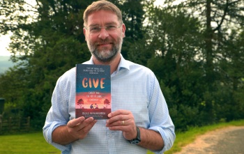 Magnus and his book GIVE