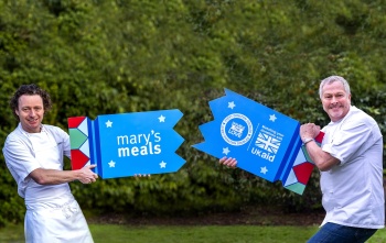 Celebrity chefs Tom Kitchin and Nick Nairn