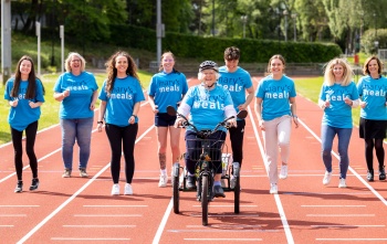 Supporters taking on an active challenge for Marys Meals