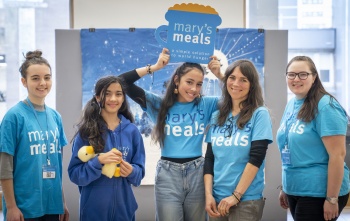 Mary's Meals volunteers