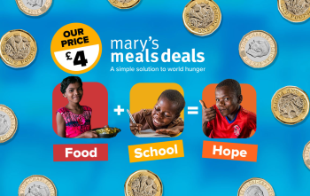 Image representing the words food school and hope