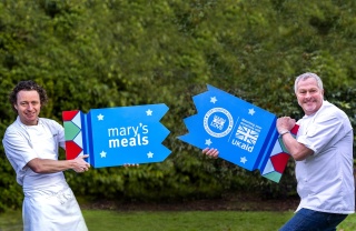 Celebrity chefs Tom Kitchin and Nick Nairn