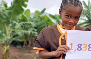 Mary's Meals are now feeding 1.8 million children every school day