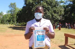 Mary's Meals feeding children in Malawi