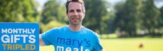 British long distance cyclist Mark Beaumont is supporting our latest campaign that moves regular giving up a gear