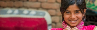 Child in India who receives Marys Meals