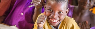 Happy child in Malawi