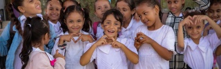 Girls in Yemen