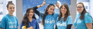 Mary's Meals volunteers