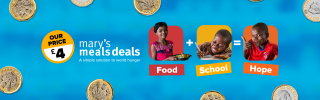 Image shoiwng the Mary's Meals Deals