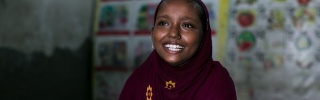 11-year-old Rubina from India