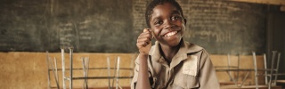 child in school in Zimbabwe
