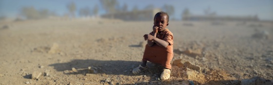 Image of child in Ethiopia