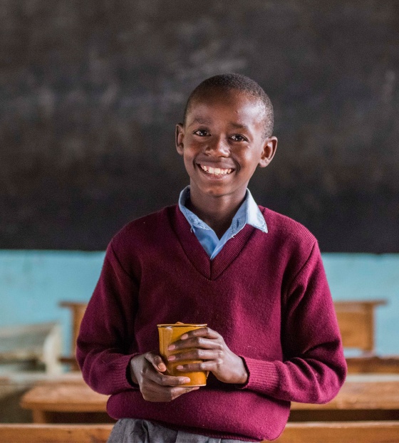 Child in Kenya with Marys Meals