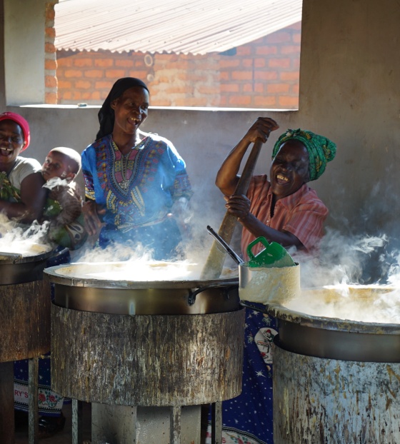 Volunteers in Malawi