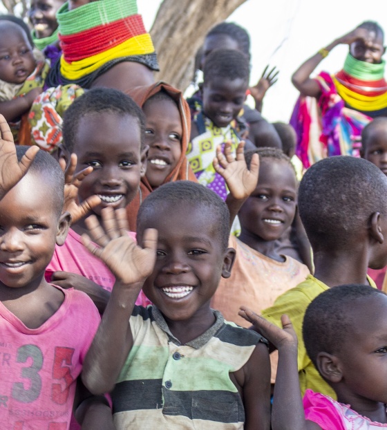 Children in Turkana, Kenya