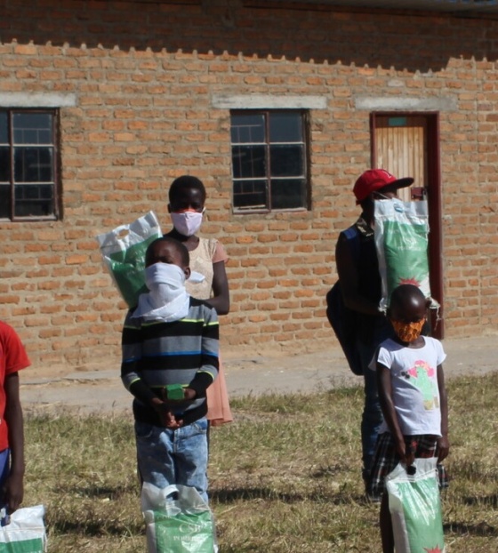 Food distribution in Zimbabwe