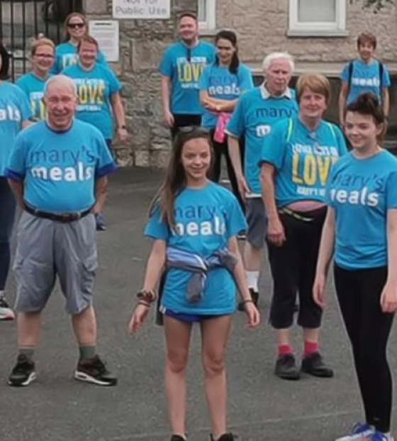 Supporters step out this summer for Mary’s Meals
