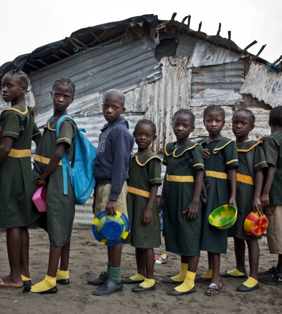 The faces and voices of Christmas in Liberia