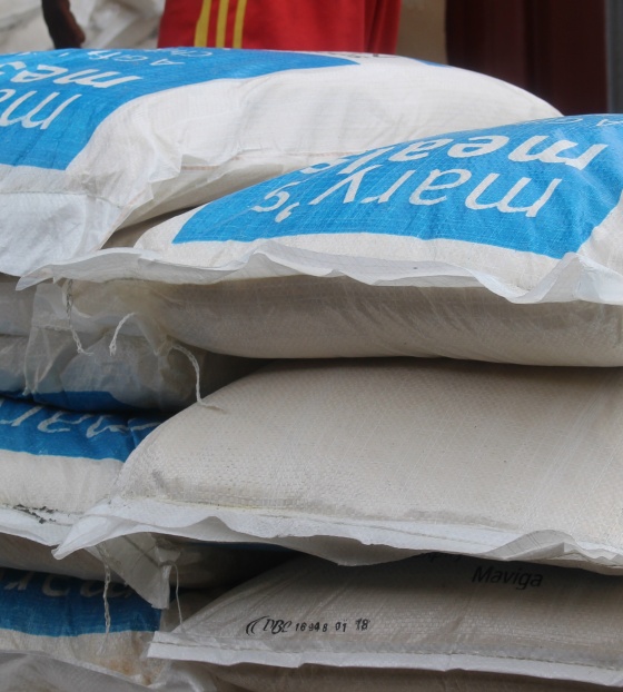 Food bags in Liberia