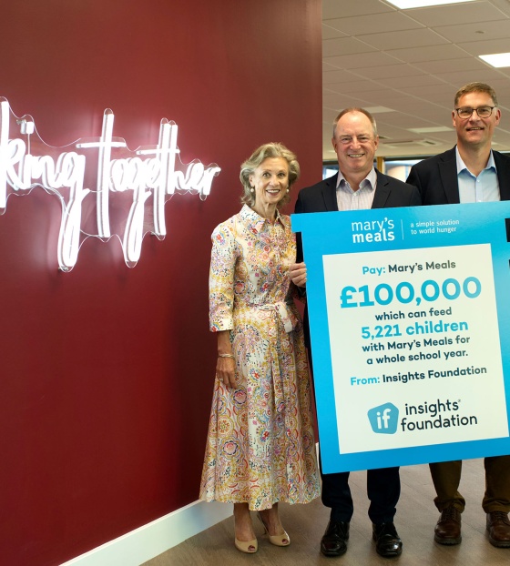 The founders of Insights with Magnus MacFarlane-Barrow