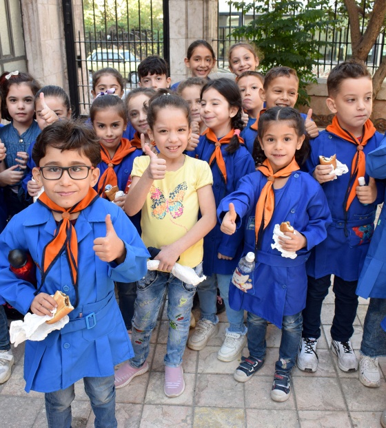 Children in Syria enjoying a brighter future