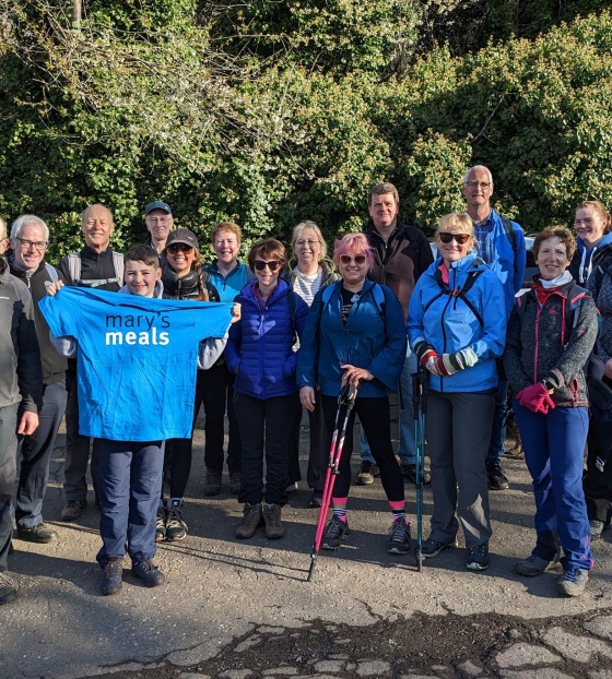 image of group of Mary's Meals supporters