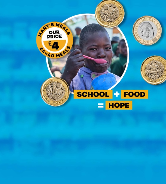 Image of a child eating food