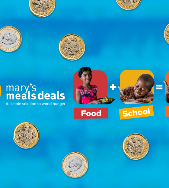 Image shoiwng the Mary's Meals Deals