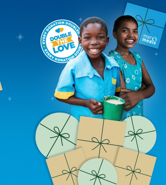 Image of children who enjoy their Mary's Meals