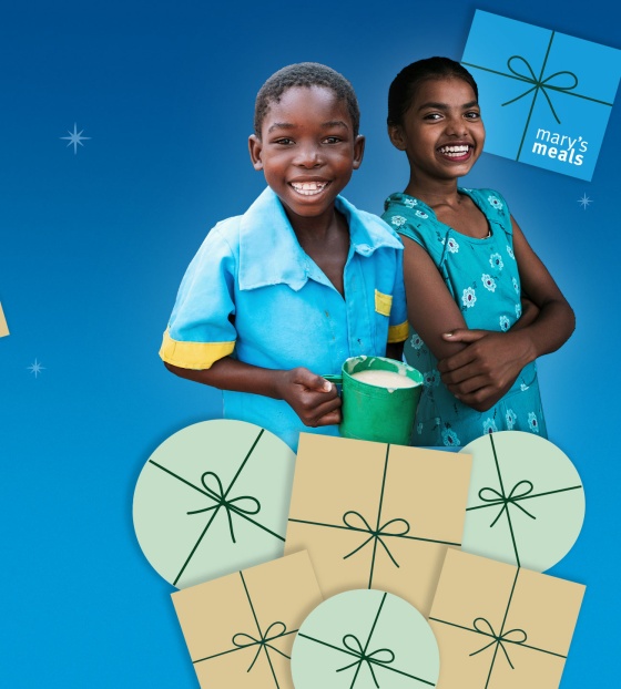 Image of children who recieve Mary's Meals