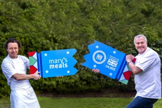 Celebrity chefs Tom Kitchin and Nick Nairn