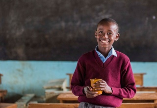 Child in Kenya with Marys Meals