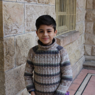 11 year old Wissam from Syria 