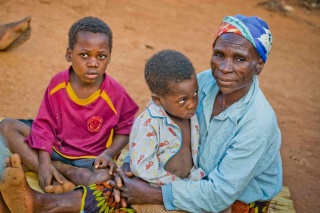 Ellen and her family in Malawi