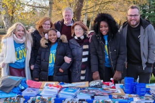 A group of Mary's Meals volunteers