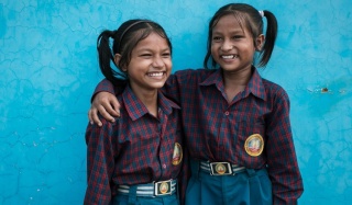 Work for us_Mary's Meals_Girls Smiling 