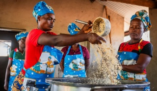 Work for us_Mary's Meals_Women Prepping Food 2