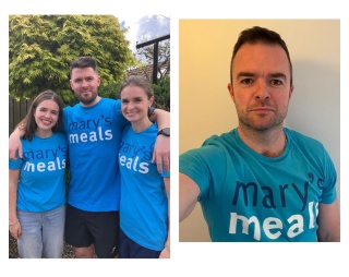 siblings take part in Belfast marathon