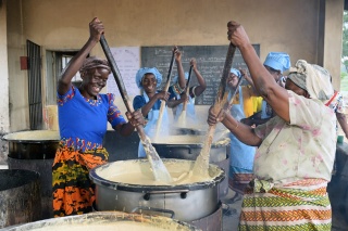 Cooks in Malawi