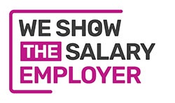 Logo for the We Show The Salary Employer accreditation
