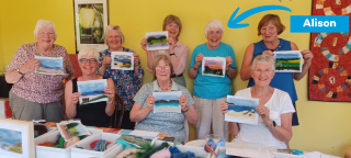 Happy Mary's Meals volunteers 