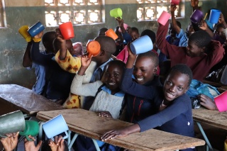Image of a classroom of children in Africa