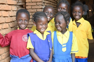 Image of children in class in South Sudan