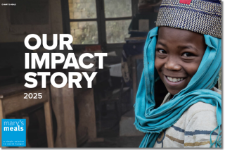 An image of the front cover of the 2025 impact report