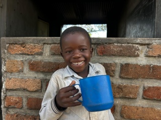 The funds raised will feed Yosefe and his fellow pupils at Mbengwe Primary School in Malawi for a whole year
